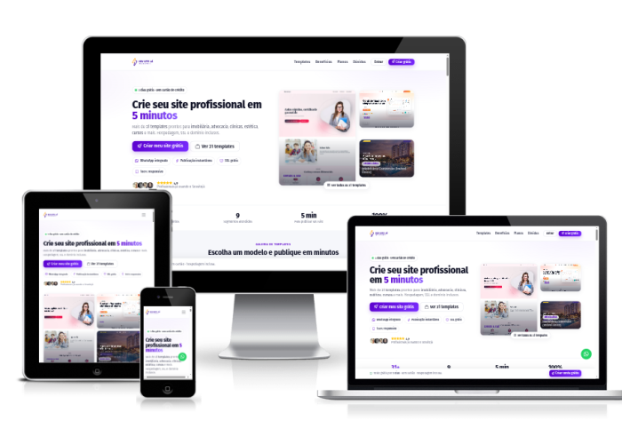 SeuSiteJá — Criação de sites express